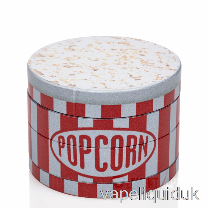 V Syndicate 2.5inch 4-Piece SharpShred Dine-in Grinder Popcorn Vape Juice